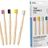 Family Pack - Bamboo toothbrush Flat Curved Adult – Ultra Soft - 5-pack