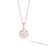 Floral Diamond Pendant and Chain