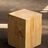 Hyo Table Natural | Pine Wood Cube Side Table