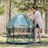 Go With Me Eclipse Deluxe Portable Playard with Canopy - Garden Green