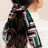Satin Series Printed Scarves | Multiple Patterns | Hair Scarf | Ponytail Scarf | Hair Tie Included