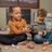 BraveJusticeKidsCo. Hide N Seek Toddler (3+) Silicone Stacking Nesting Dolls Toy : Cuddly Cubs