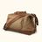 Dakota Waxed Canvas Oversized Weekend Bag | Field Khaki w/ Chestnut Brown Leather