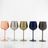 18 Oz Copper Stainless Wine Glasses, Set of 4