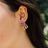 Pulpo Ruby Earrings - Liefde