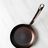 8" Round Carbon Steel Skillet - Hand Forged