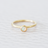 Gold Opal Ring Size 7.75
