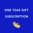 One Year Gift Subscription