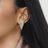 Maya Cascade Clip-on Earrings