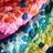 Chromatic Cobbles Blanket | Crochet Pattern | Felted Button