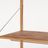 Shelf Library Hanger Section | Natural Oak | H1148 / W80