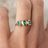 Emerald Trio Ring I | Emeralds, 14k Gold