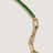 Serena Baguette Tennis Link Bracelet Emerald