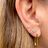 Oval Hinged Hoop Earrings