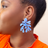 Matisse No. 1 Earrings in Cornflower Blue