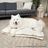 Cloud Removable Cover Large Pillow Dog Bed - Ivory