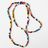 Multicolor Recycled Bead Bracelet/Necklace