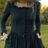 Juliette Dress in Black Silk Noil