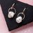 Keshi Pearl Drop Earrings in 14k Gold