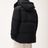 Flower-Warmth Recycled Nylon Long Puffer—black