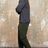 Artist - Merino Zip Pocket Long Sleeve in Charcoal