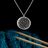 Porterness Demi-Sec Bubbles Round Wave Necklace -Sterling Silver