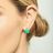 Ada Earrings | Chrysoprase