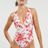 Cayena Reversible Deep V One Piece Swimsuit