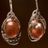 Amulet Drop Earrings in Silver + Rose Gold | Sunstone