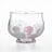 Japanese Matcha Bowl - 翠華園 Suikaen - 華 Pink Hana Glass Pouring Chawan - 200ml