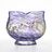 Japanese Matcha Bowl - 翠華園 Suikaen - 宙 Purple Sora Glass Pouring Chawan - 200ml