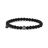 Matte Black Bead Bracelet | 6MM