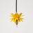 Mini Flutter Flower Pendant (Yellow)