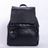 Enku Leather Backpack - Black