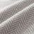 Nerva Cashmere Blanket [Light grey/Cream]