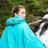 VOITED Original Outdoor Poncho for Surfing, Camping, Vanlife & Wild Swimming - Peyto Lake