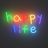 Happy Life - LED neon sign
