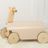 Kids Toddler Wooden Ride-On Toy with Wheels and Walker