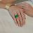 JP FOUR PRONG EMERALD RING - 7.87ct