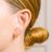 Soleil Huggie Hoop Earrings | 18k Gold Plating over .925 Silver