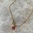 Starfish Charm Necklace | TQ - Lapis | 18k Gold Plating | Sale