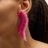 Madeline Earrings Garnet / Pink