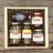 Limited Edition Branded Gift Crate - 5 Jars of Assorted Pickles, Veggies and Drink Mixer in a Wooden Gift Crate