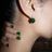 Robyn — Pearl jade stone drop earrings