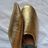 Gold & Forest Green House Slippers (Outlet)