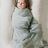 Bamboo Cotton Muslin Swaddle Blanket - Sage