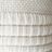 Cream Textured Pillow in Merino Wool Handwoven Mista 19x23
