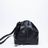 Konjo Leather Bucket Bag - Black