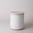 Small Canister in Flecked Ivory