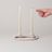 Duo Candlestick, Speckled White